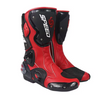 Botas de motocicleta con protección para los pies, Botas de carreras profesionales de alta velocidad para motorista, Botas de microfibra para hombre, Botas de carreras para Moto