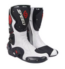 Botas de motocicleta con protección para los pies, Botas de carreras profesionales de alta velocidad para motorista, Botas de microfibra para hombre, Botas de carreras para Moto