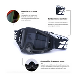 Goglesss Motocross Gafas Tacticas Anti Niebla (2 PARES)