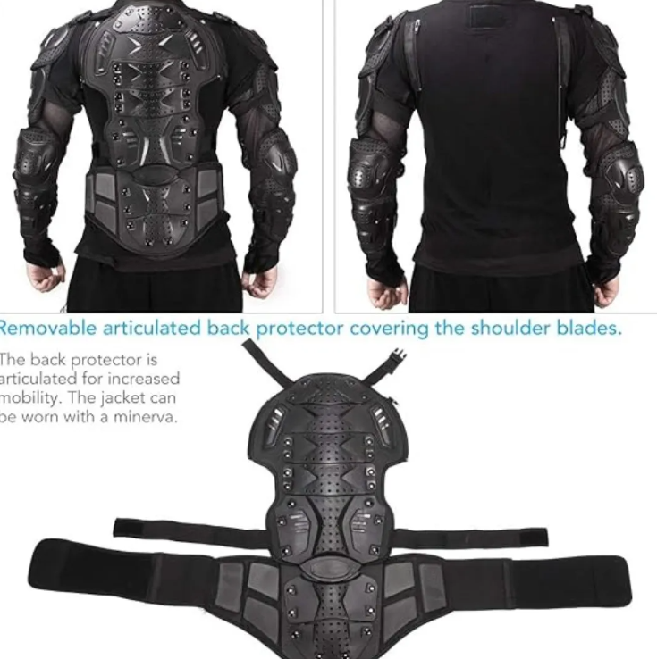 Protección Esqueleto Chamarra De Armadura Para Motociclistas