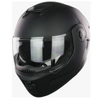 Casco Negro Certificado Luz Led Abatible Ns Moto Dot Xbull