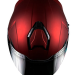 Casco Kov Orion Rojo Led  + Mica Extra