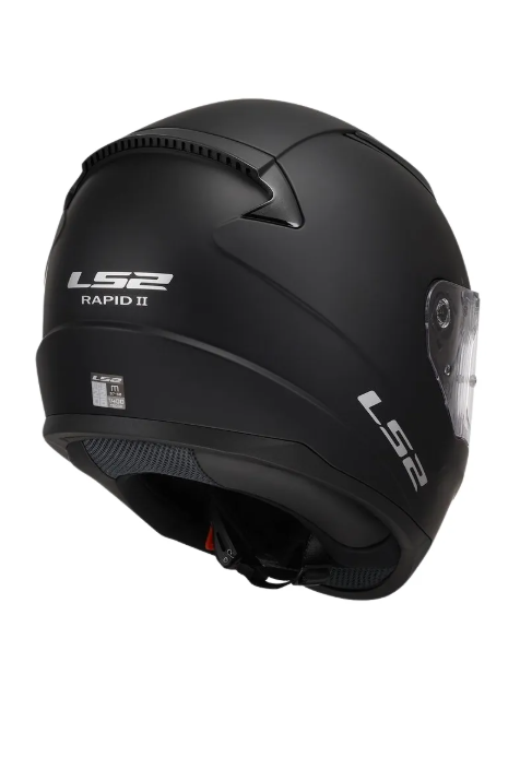 Casco Moto integral LS2 Rapid FF353 Negro Mate Sólido