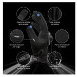 Guantes Proteccion Pantalla Táctil De Dedo Para Motocicleta (2 PARES)