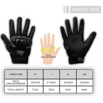 Guantes Proteccion Pantalla Táctil De Dedo Para Motocicleta (2 PARES)