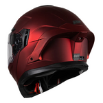 Casco Kov Orion Rojo Led  + Mica Extra