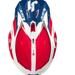 Casco Just1 J39 Stars Motocross Enduro Rj/az/bco