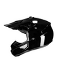 Casco De Motocross Con Certificación Dot Protección Negro Solido