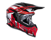 Casco Just1 J39 Revolution Motocross Enduro Rojo/blanco