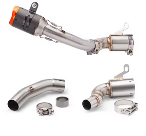 Para DUKE 125 250 390 Adventure RC390 2020 - 2023 sistema de escape de motocicleta silenciador modificado Moto 51mm tubo de enlace medio delantero