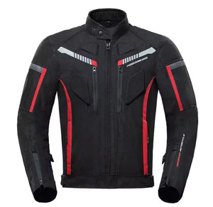 Chaqueta impermeable para motocicleta, chaqueta de carreras para hombre, ropa de Moto con protección EVA
