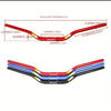 Manillar de Aluminio Premium de 1 1/8 Pulgada Adecuado para KTM, CRF, EXC, SXF, YZF, XCF, DRZ con Diseño Duradero para Motos de Tierra y Todo Terreno, con Detalles Amarillos