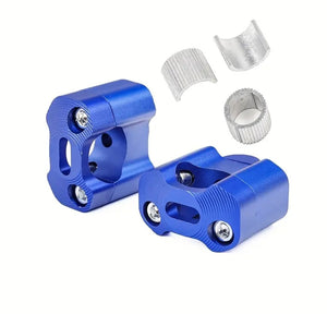 Manillar de Aluminio Premium de 1 1/8 Pulgada Adecuado para KTM, CRF, EXC, SXF, YZF, XCF, DRZ con Diseño Duradero para Motos de Tierra y Todo Terreno, con Detalles Amarillos
