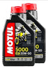 Aceite para motor motul 100% semi sintetico 20W-50 para moto (2 unidades)