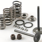 Kit de 16 válvulas de motor de motocicleta de 125 cc, juego de válvulas de admisión y escape de acero con resortes y sellos